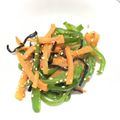 ひかたわ's cooksnap of when they made あっという間の塩昆布ピーマン炒め☆.