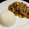 双子ボーイズのママ☆'s cooksnap of when they made 牛肉とニンニクの芽と玉ねぎオイスター炒め.