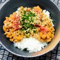nosso's cooksnap of when they made 毎日の納豆●梅肉＆しろごまかけ.