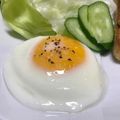 ☆GSSQHY☆'s cooksnap of when they made かわいい真ん丸目玉焼き♪.