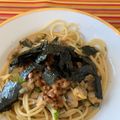 kazumiのLAキッチン's cooksnap of when they made ★私の和風あさり納豆パスタ★.