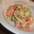 きらり流れ星's cooksnap of when they made おつまみ★まぐろとオクラのわさびマヨ和え.