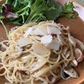 クックMXK0B5☆'s cooksnap of when they made 簡単‼お店の味♪カルボナーラ♪.