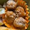 ryutaimama's cooksnap of when they made 豚こまの照り玉ボール.