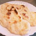 和kaz's cooksnap of when they made 薄力粉と牛乳で簡単ナン.
