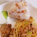 わかポン☆'s cooksnap of when they made カルシウムもとれちゃうおにぎり.