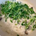 甘味に溺れたい's cooksnap of when they made 超簡単！♡豆苗と豆乳の力うどん♡.