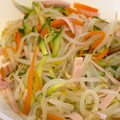 ゆのはな's cooksnap of when they made もやしとハムの中華和え★子供給食.