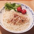 ひよこまめ52's cooksnap of when they made レモンdeさっぱりツナ缶そうめん.