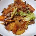ナスの糠漬け's cooksnap of when they made カジキと夏野菜のオイスター炒め.