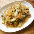 花時計咲いた's cooksnap of when they made おいしい◎肉野菜炒め.