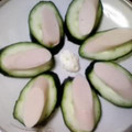 500k's cooksnap of when they made 簡単おつまみ★おさかなソーセージきゅうり.