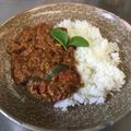 olive11's cooksnap of when they made 茄子と挽肉のトマトカレー.