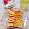 うたかた。's cooksnap of when they made りんご＆サワークリームトースト.