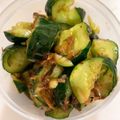 myanwoo's cooksnap of when they made ハマる食感＊ちぎりキュウリの鰹節まみれ.