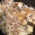 クックVGTD6R☆'s cooksnap of when they made 厚揚げと豚肉の炒め煮.