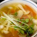 shihodish's cooksnap of when they made トマトとホワイトぶなしめじのスープ.