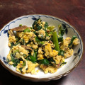 ゆうあラブ's cooksnap of when they made 味付けなし！さんまの蒲焼とニラの卵とじ♪.