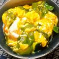 nosso's cooksnap of when they made 簡単ランチ☆ねぎ卵とじのせ*きつね丼.