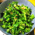 夕飯は６時です's cooksnap of when they made やみつき♪韓国風春菊サラダ.