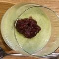 min☆___'s cooksnap of when they made 抹茶のレアチーズケーキ.