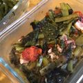 uka0430's cooksnap of when they made 小松菜・プチトマトのソテー・海苔風味.