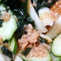 ちえみんご's cooksnap of when they made めっちゃ簡単♪ちくわときゅうりの酢のもの.