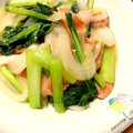 かなちん0807's cooksnap of when they made 小松菜とウインナーの簡単野菜炒め.