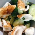 かぴーな's cooksnap of when they made きゅうりとちくわの塩胡麻和え.