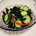 モグタソ's cooksnap of when they made わかめ きゅうり かにかま 酢の物.