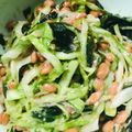 クックHB0OYQ☆'s cooksnap of when they made キャベツとわかめの胡麻納豆和え.