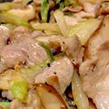 mum☆'s cooksnap of when they made 自炊生活の息子へ伝授★セロリと豚バラ炒め.