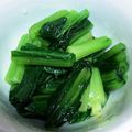 あーｍｂ's cooksnap of when they made 小松菜の梅おひたし.
