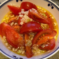 たまゴン♪'s cooksnap of when they made トマトと新玉ねぎのデリ風サラダ.
