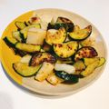あきやまむ's cooksnap of when they made ズッキーニといかのにんにくマヨネーズ炒め.