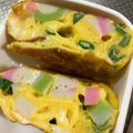 mantacarp's cooksnap of when they made お弁当に♪ねぎとカマボコの玉子焼♪.