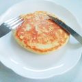 ちゃーちゃん‪‪☺︎'s cooksnap of when they made 卵なし！牛乳なし！のホットケーキ★.