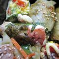 えみんちゅ＊'s cooksnap of when they made 梅の塩味で食べる鶏肉のしそ（大葉）巻き.