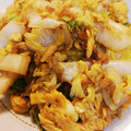 EMIHOUSE's cooksnap of when they made 冷蔵庫の残り物で簡単副菜！白菜と卵炒め.