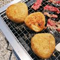 ナナッコ☆724's cooksnap of when they made バーベキューの焼おにぎり★覚書.