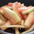 ミセスオリーブ's cooksnap of when they made スイカの皮で漬物.