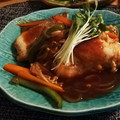pajamamin's cooksnap of when they made 簡単本格中華真鱈の唐揚げ黒酢餡掛け.