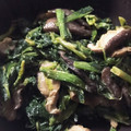 ミレーちゃん's cooksnap of when they made 超簡単♫ほうれん草と椎茸のオイマヨ炒め.