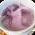 ★むさ's cooksnap of when they made まったり♡とろりん☆ぶどうミルク♪.