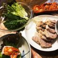 mmo０７８９'s cooksnap of when they made ゆで豚〜手作りサムジャンでポッサム♪.
