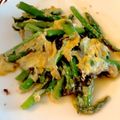 ＭＩＭＩＤＥＬＴＡ's cooksnap of when they made お弁当に⭐アスパラと卵の塩昆布バター炒め.