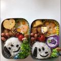 みのちゃんひよちゃん's cooksnap of when they made #年少＆年中お弁当○o簡単キャラ弁o○.