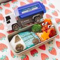 あやちん０８１６'s cooksnap of when they made ゴミ収集車　キャラ弁　幼稚園弁当.
