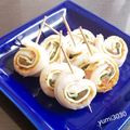 yumi3030's cooksnap of when they made ちくわでシソ梅チーズ巻きまき.