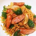 naki1227's cooksnap of when they made ナポリターン焼きそば！.